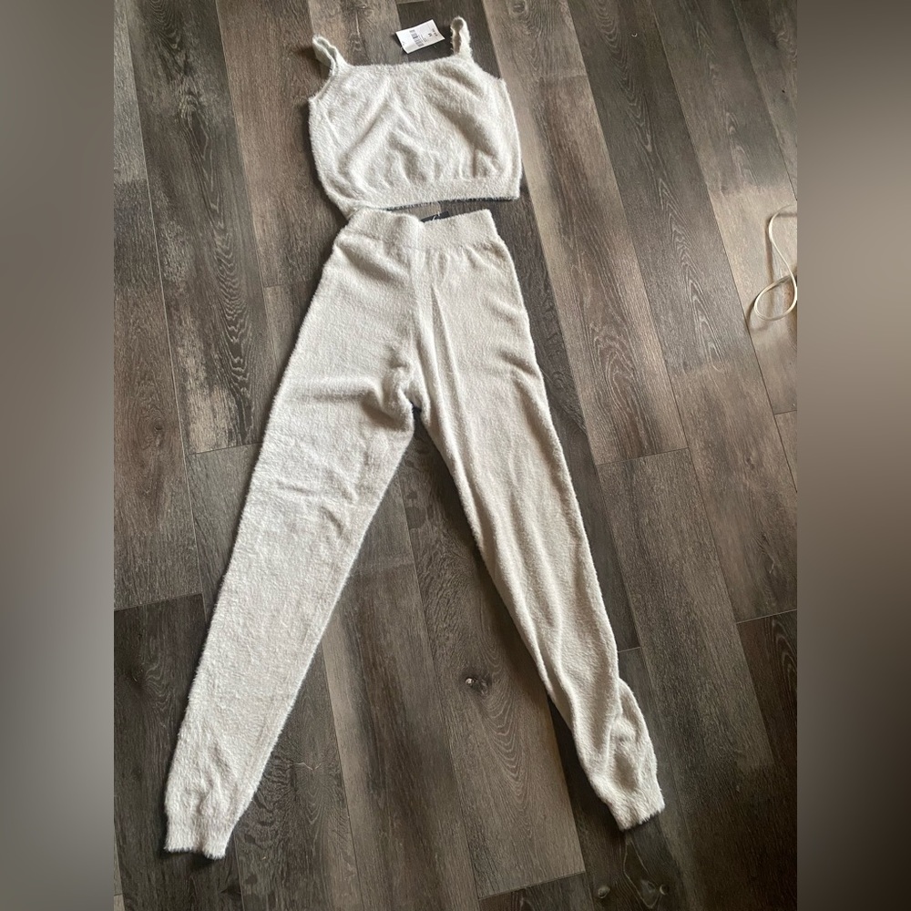 Light Grey Knit Set